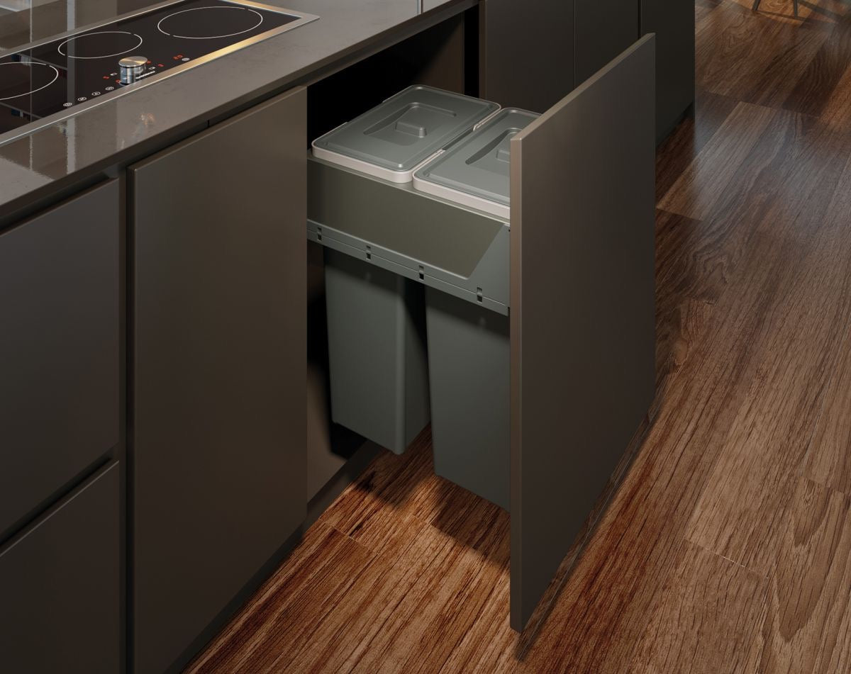 Block 2.0 Double Bin 35+35 Litres - Valemont Atelier