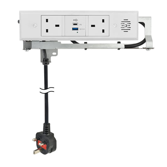 Docking Drawer Trio Outlet - White - Valemont Atelier