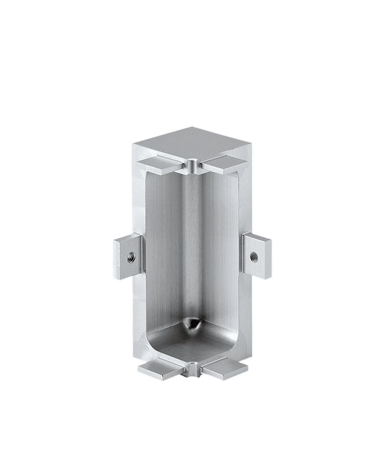 Mid internal corner joint, 90 degrees, aluminium - Valemont Atelier