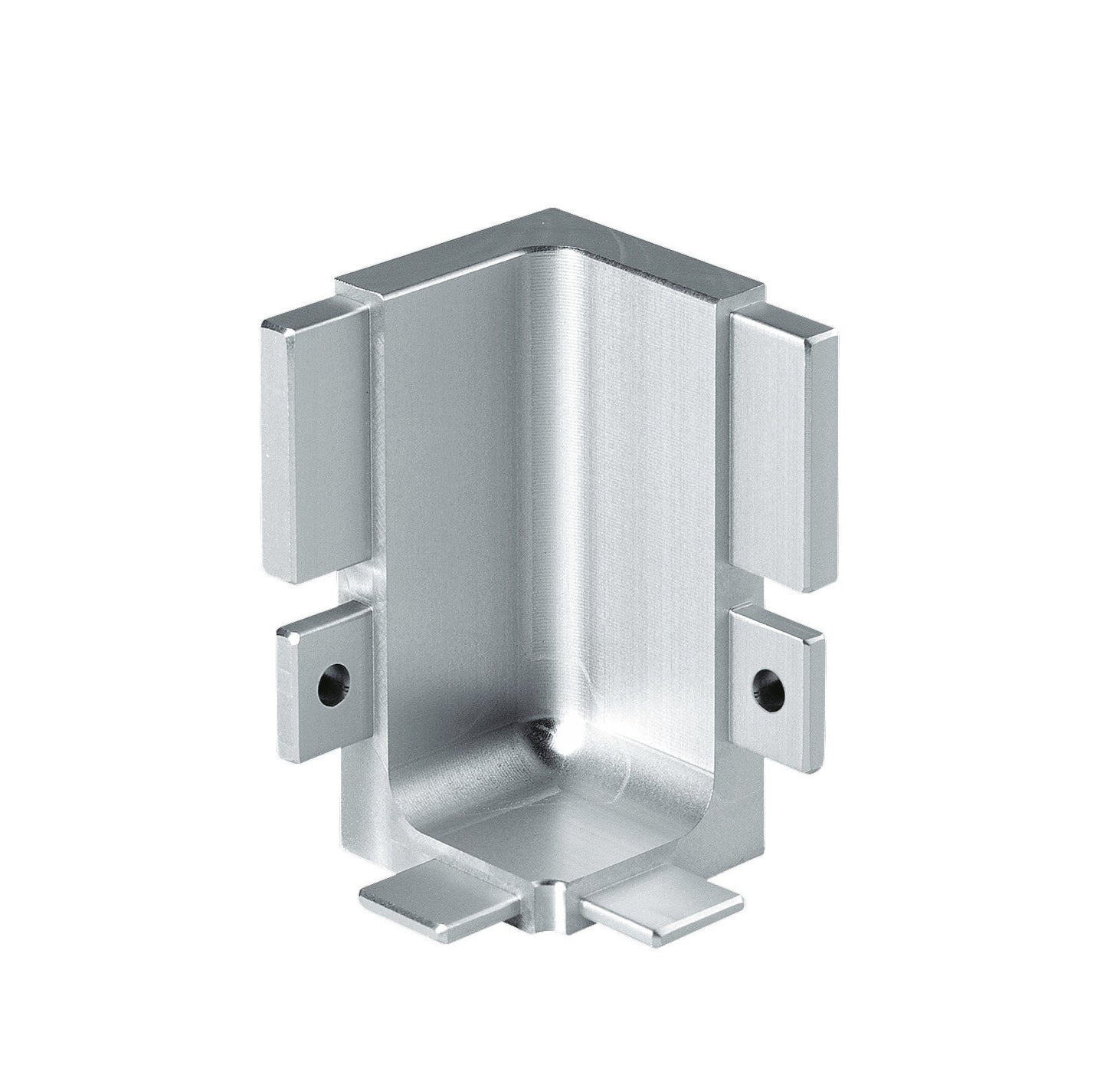 Top internal corner joint, 90 degrees, aluminium - Valemont Atelier