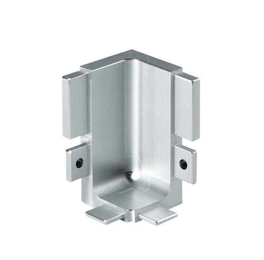 Top internal corner joint, 90 degrees, aluminium - Valemont Atelier